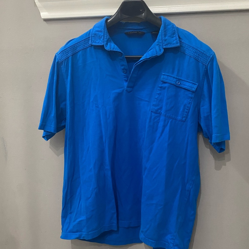 Men’s Sean Jean tailored short sleeve casual collared short sleeve shirt